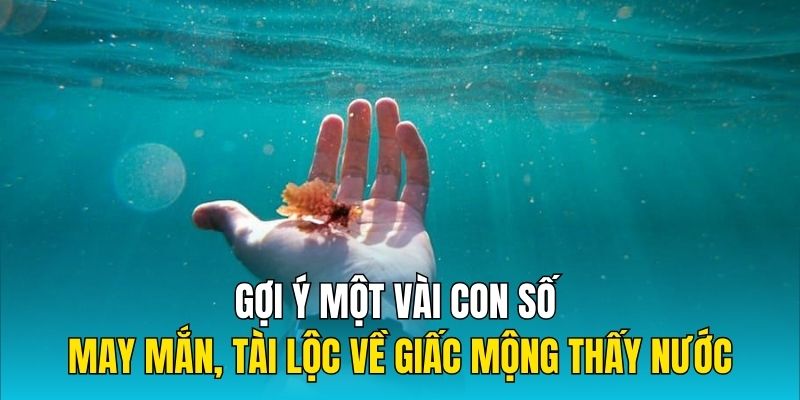 Gợi ý một vài con số may mắn, tài lộc về giấc mộng thấy nước